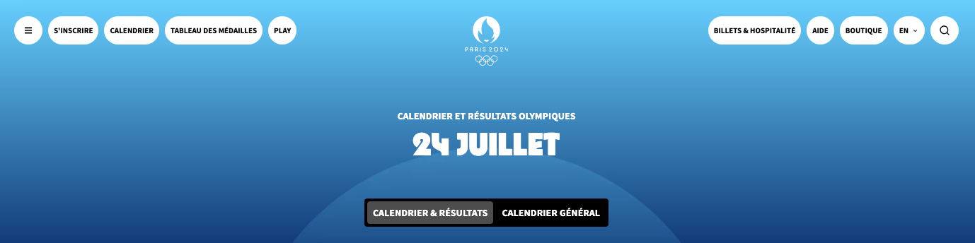 Calendrier par épreuve 02